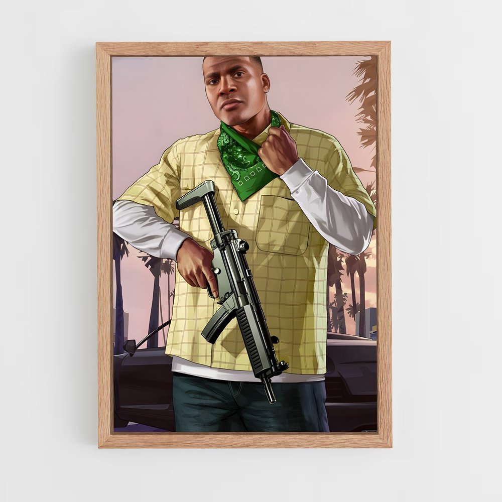 ap-gta v-11 cadre Bois clair