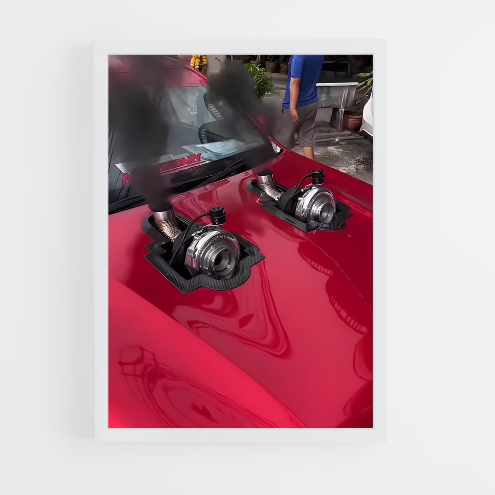 ap-gto twin turbo-1 cadre Blanc