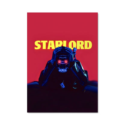Poster Galactic Warrior