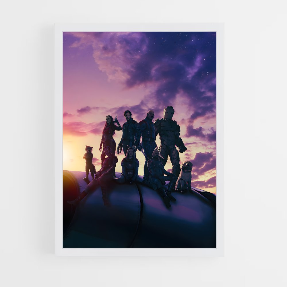 ap-guardians of the galaxy-3 cadre Blanc