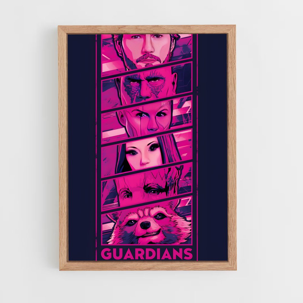 ap-guardians of the galaxy-7 cadre Bois clair