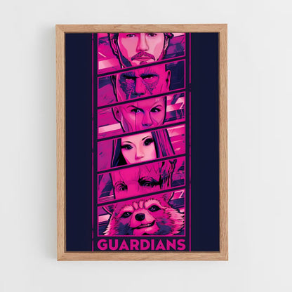ap-guardians of the galaxy-7 cadre Bois clair