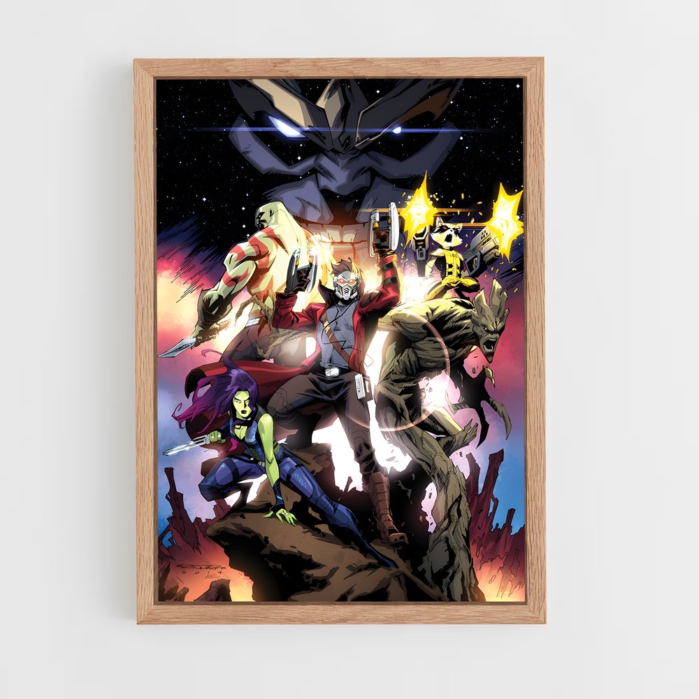 ap-guardians of the galaxy-8 cadre Bois clair