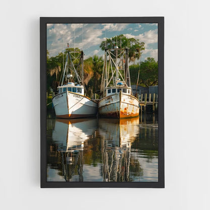 ap-gulf shrimp boats-5 cadre Noir
