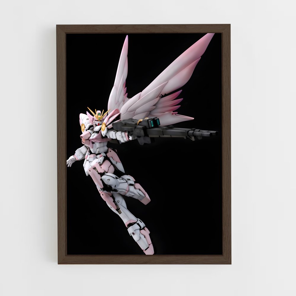 ap-gundam-1 cadre Bois foncé