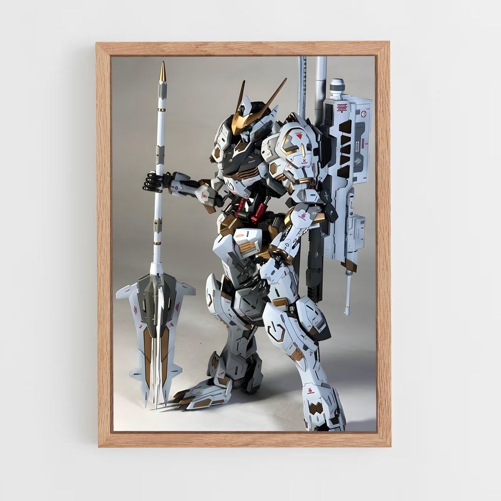 ap-gundam-10 cadre Bois clair