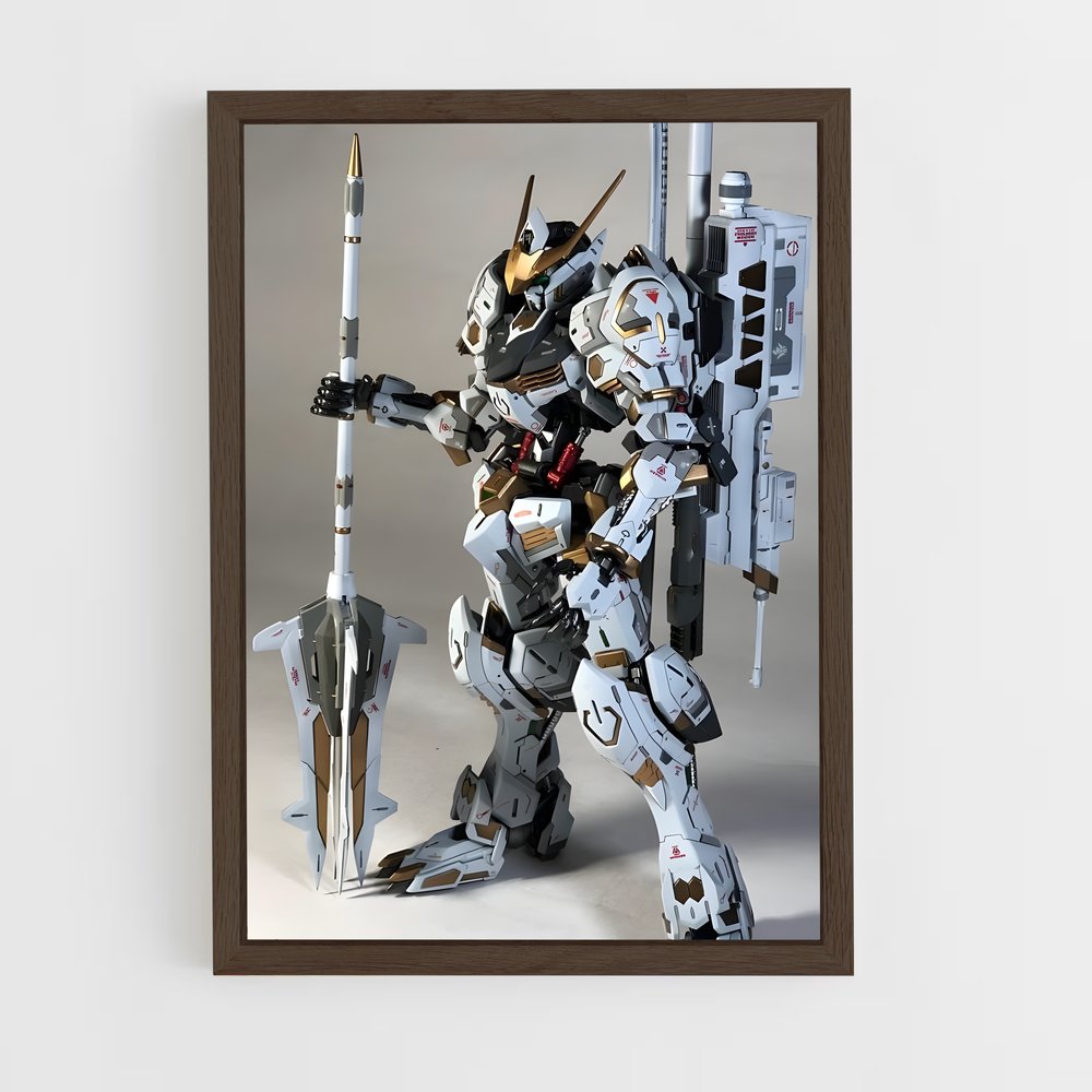 ap-gundam-10 cadre Bois foncé