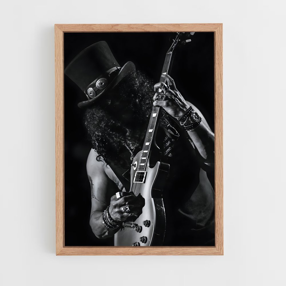 ap-guns n' roses-2 cadre Bois clair