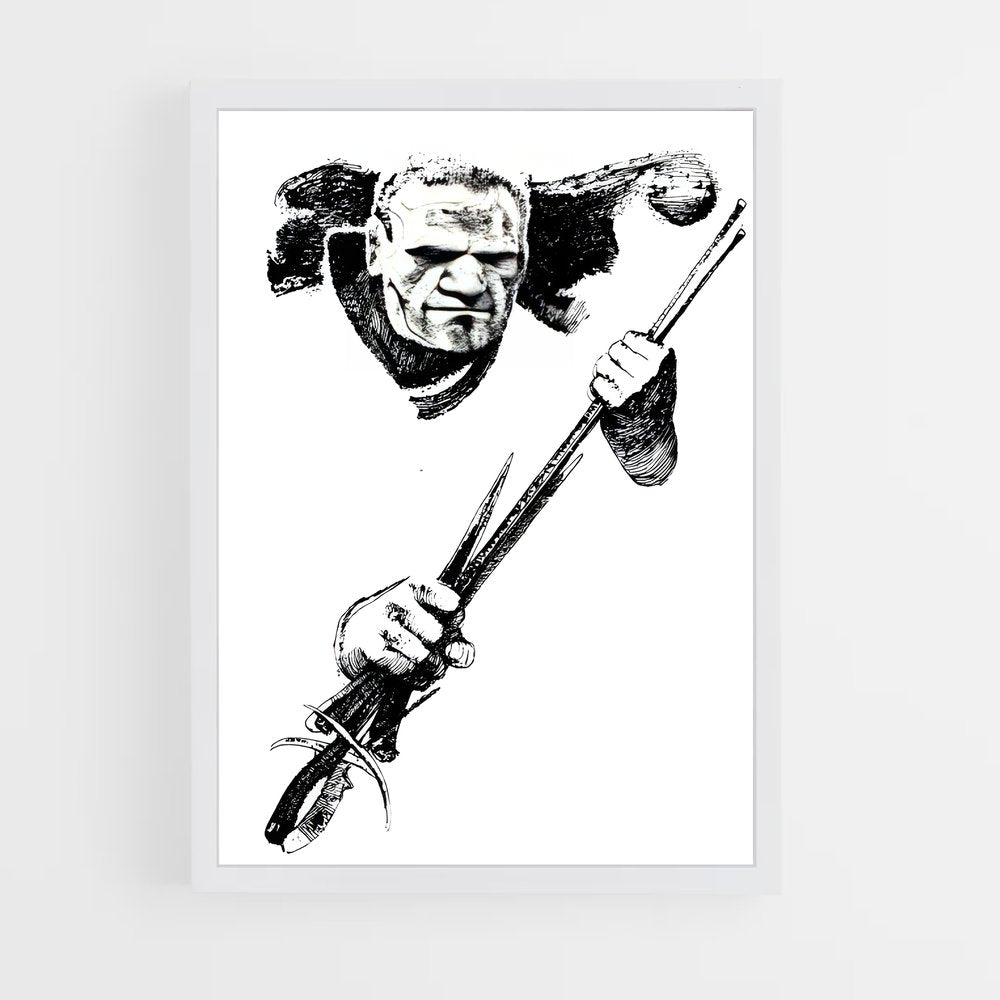 ap-gurney halleck-1 cadre Blanc