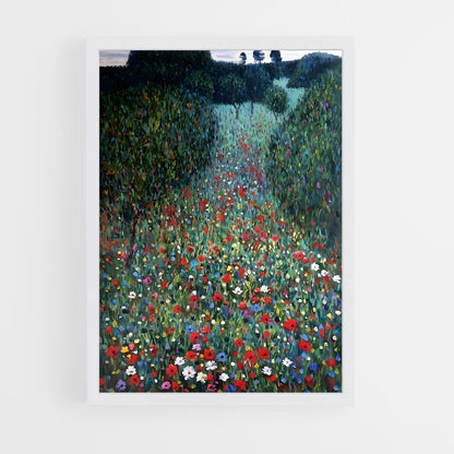 ap-gustav klimt-10 cadre Blanc