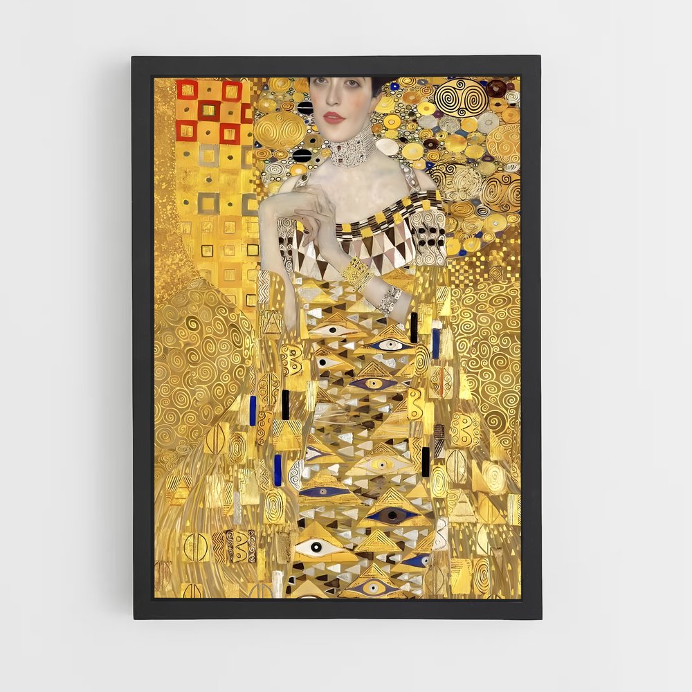 ap-gustav klimt-2 cadre Noir