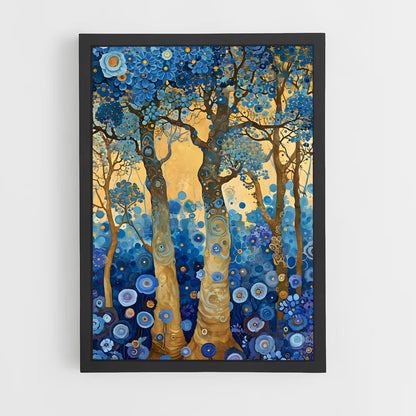 ap-gustav klimt-3 cadre Noir