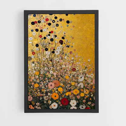 ap-gustav klimt-5 cadre Noir