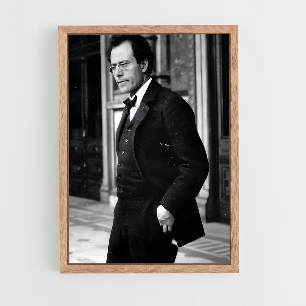 ap-gustav mahler-2 cadre Bois clair