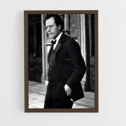 ap-gustav mahler-2 cadre Bois foncé