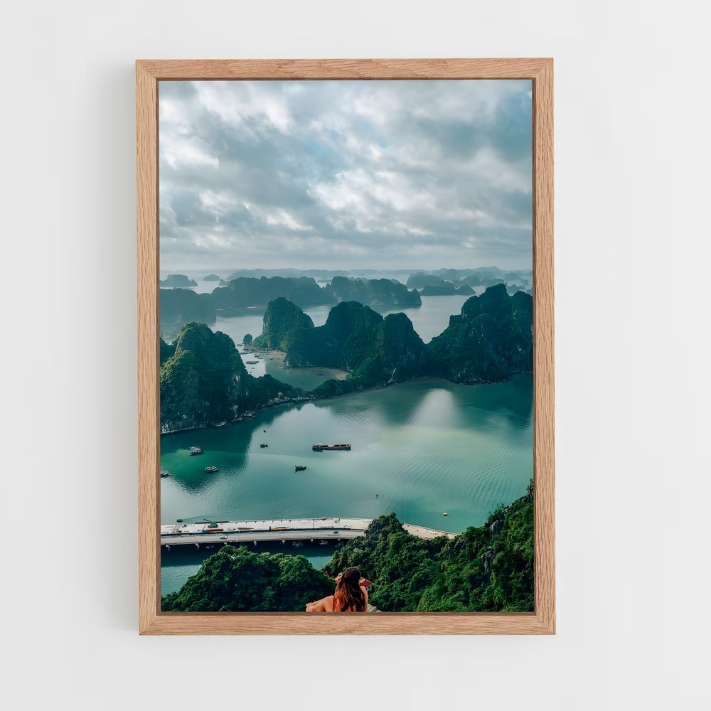 ap-ha long bay-13 cadre Bois clair