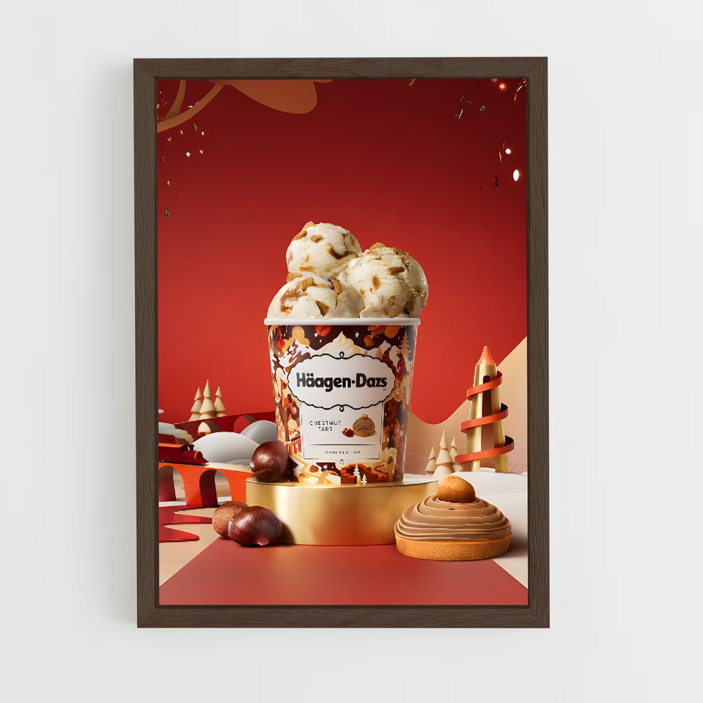 ap-haagen dazs-1 cadre Bois foncé