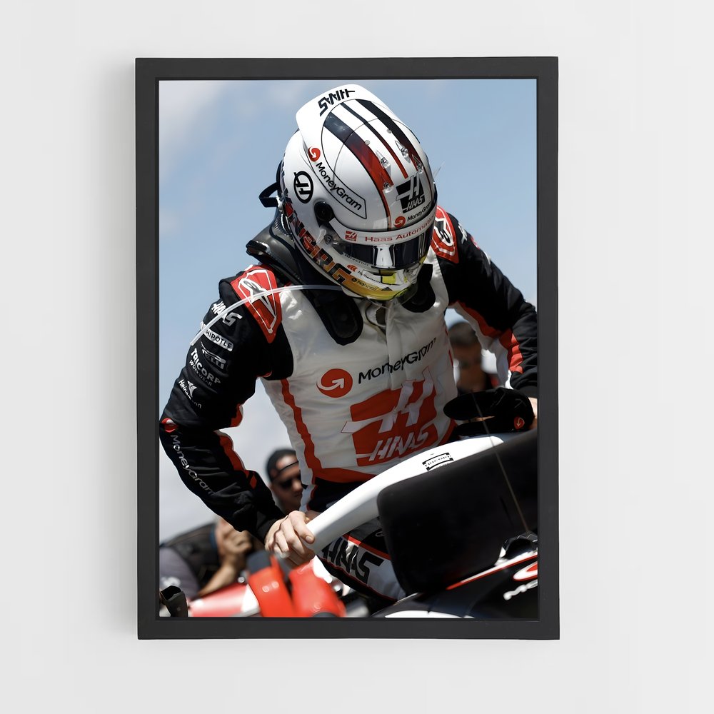 ap-haas f1 team-4 cadre Noir