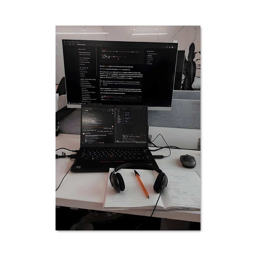 Poster Code & Coffee