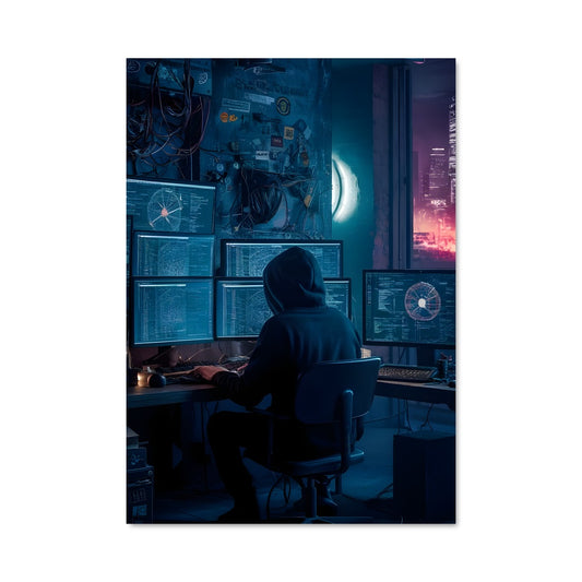 Poster Le Hacker Mystérieux