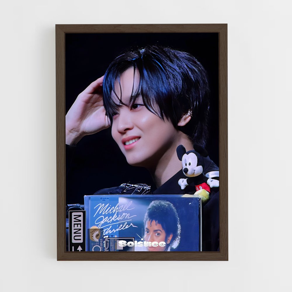 ap-haechan-8 cadre Bois foncé