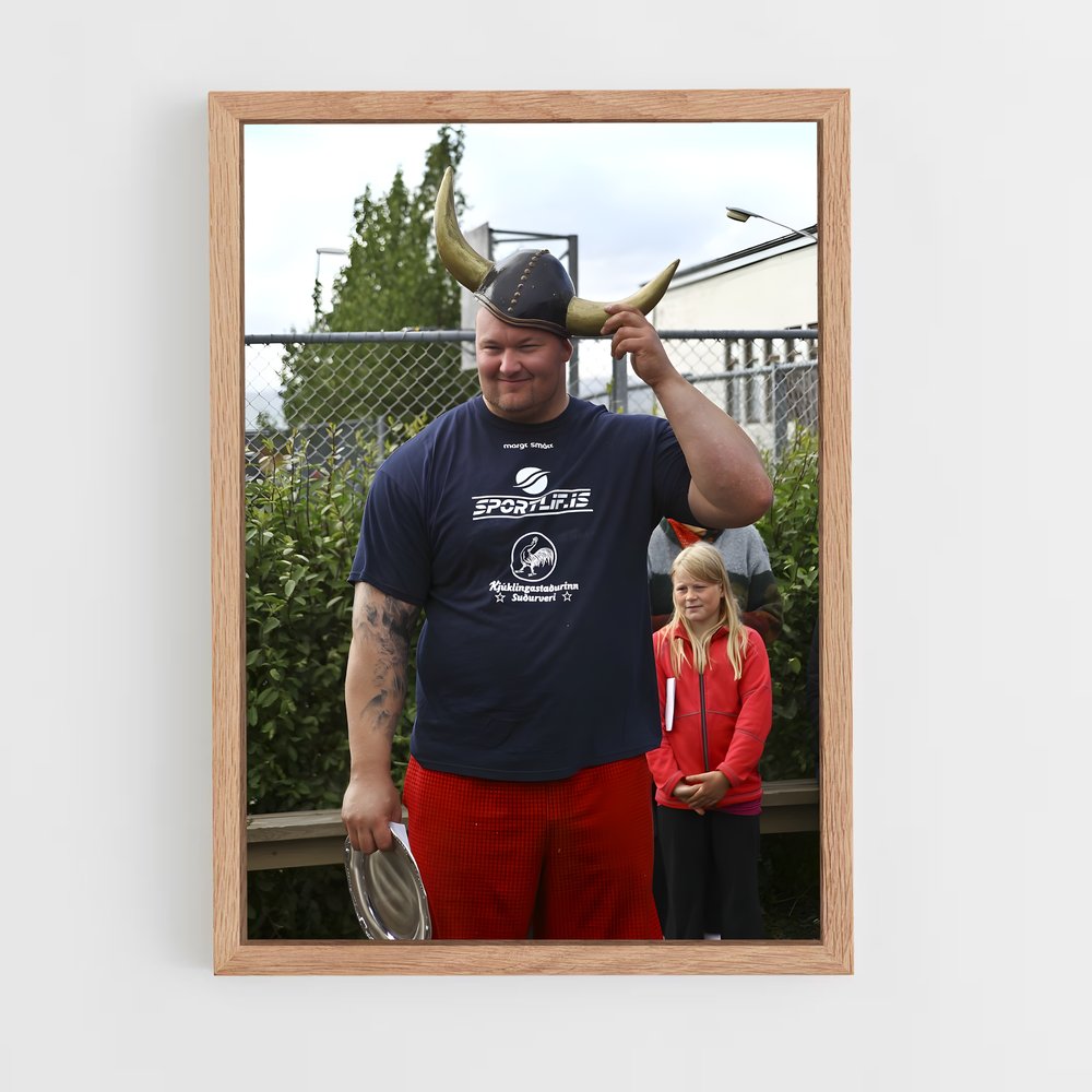 ap-hafthor bjornsson-2 cadre Bois clair
