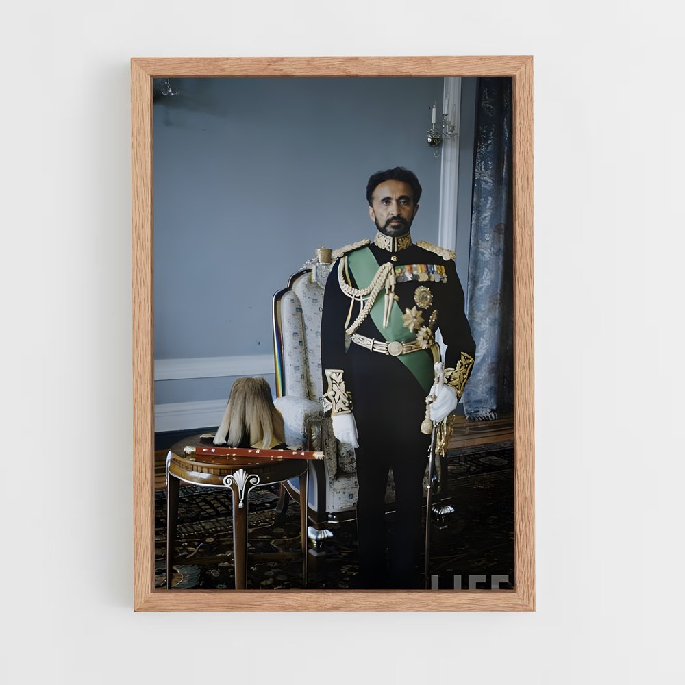 ap-haile selassie-2 cadre Bois clair
