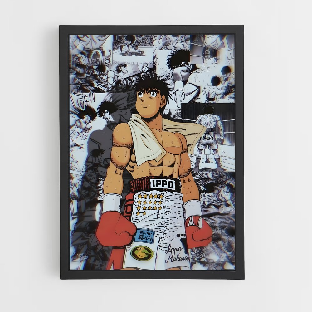 ap-hajime no ippo-10 cadre Noir