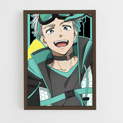 ap-hajime umemiya-8 cadre Bois foncé