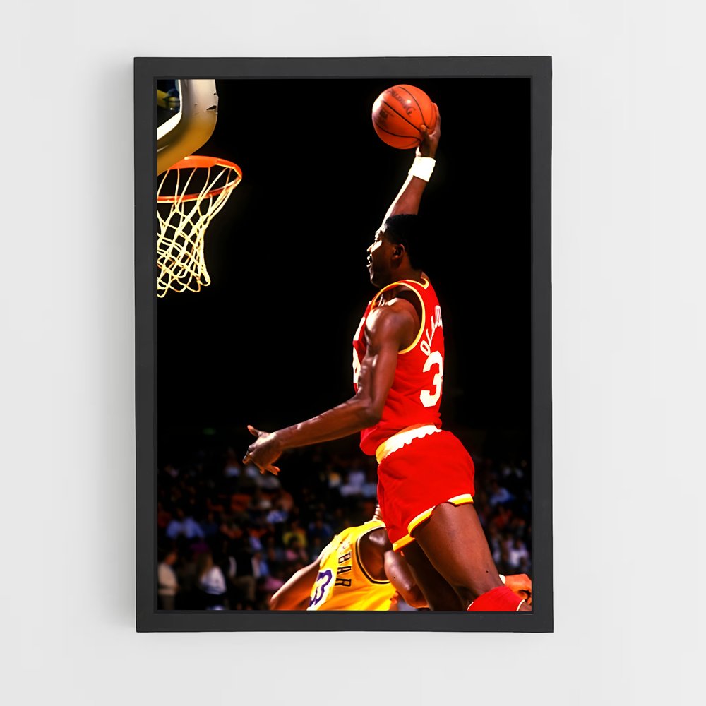 ap-hakeem olajuwon-4 cadre Noir