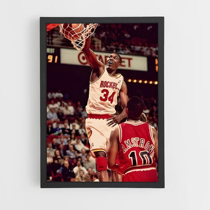ap-hakeem olajuwon-5 cadre Noir
