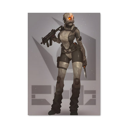 Poster Futuristic Guardian