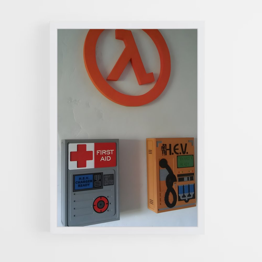ap-half life-2 cadre Blanc