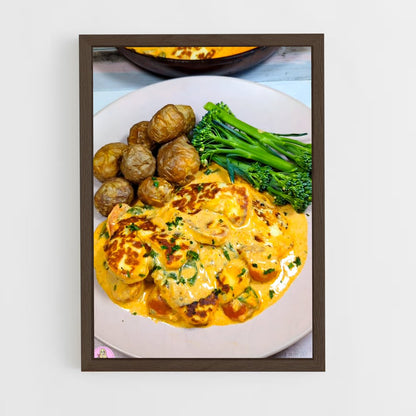 ap-halloumi-4 cadre Bois foncé