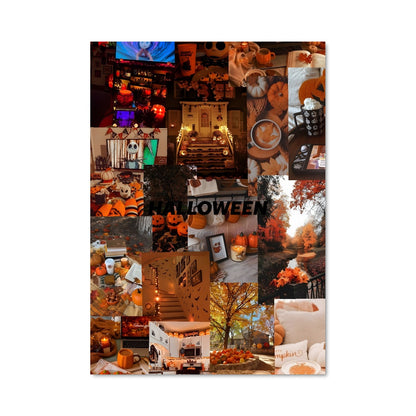 Poster Halloween Décorations Enchantées