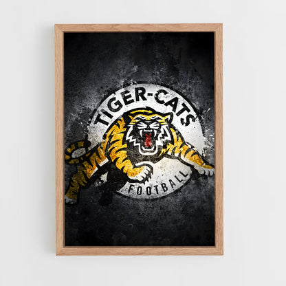 ap-hamilton tiger-cats-2 cadre Bois clair