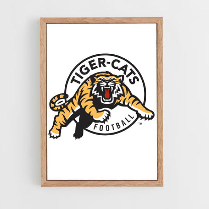 ap-hamilton tiger-cats-3 cadre Bois clair