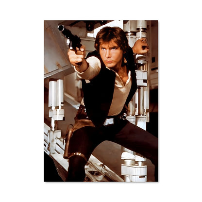 Poster Han Solo dans l'Espace