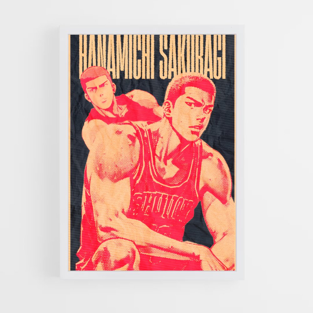 ap-hanamichi sakuragi-3 cadre Blanc