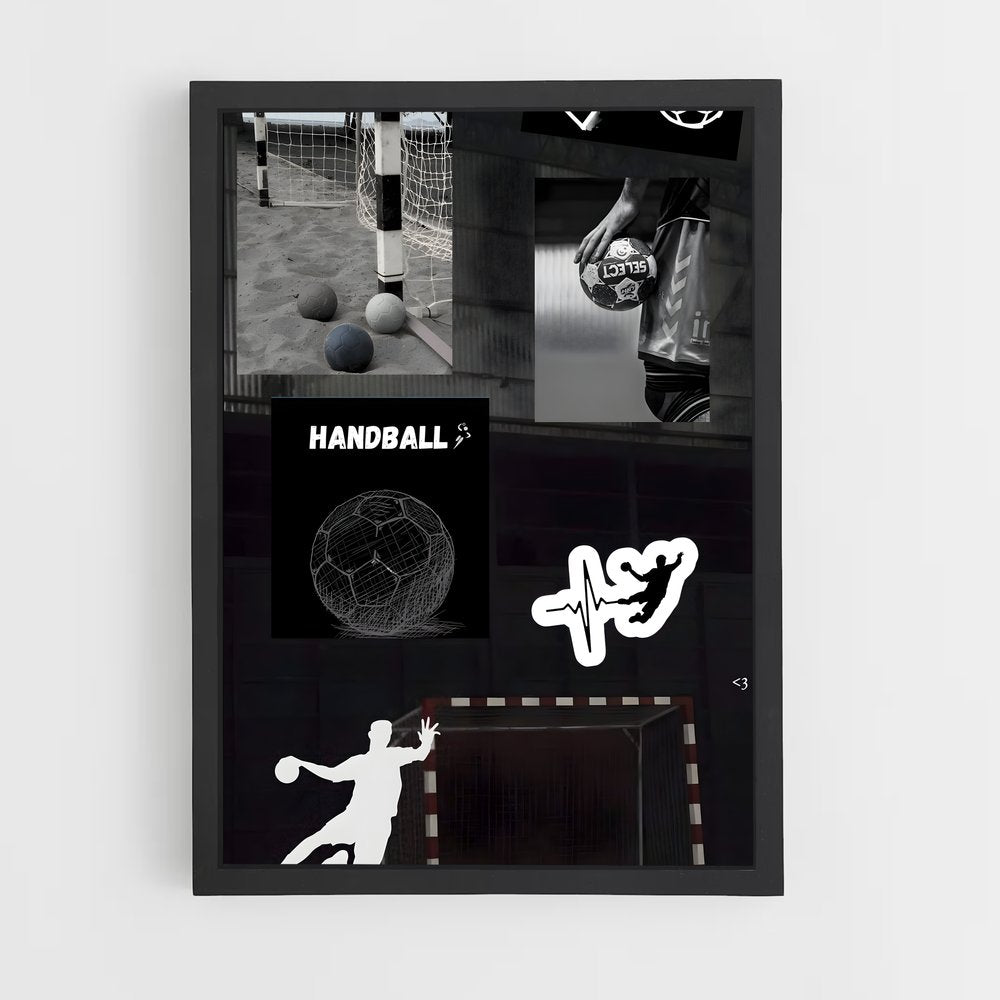 ap-handball-10 cadre Noir