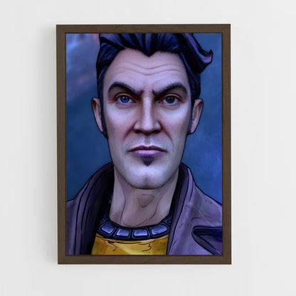 ap-handsome jack-2 cadre Bois foncé