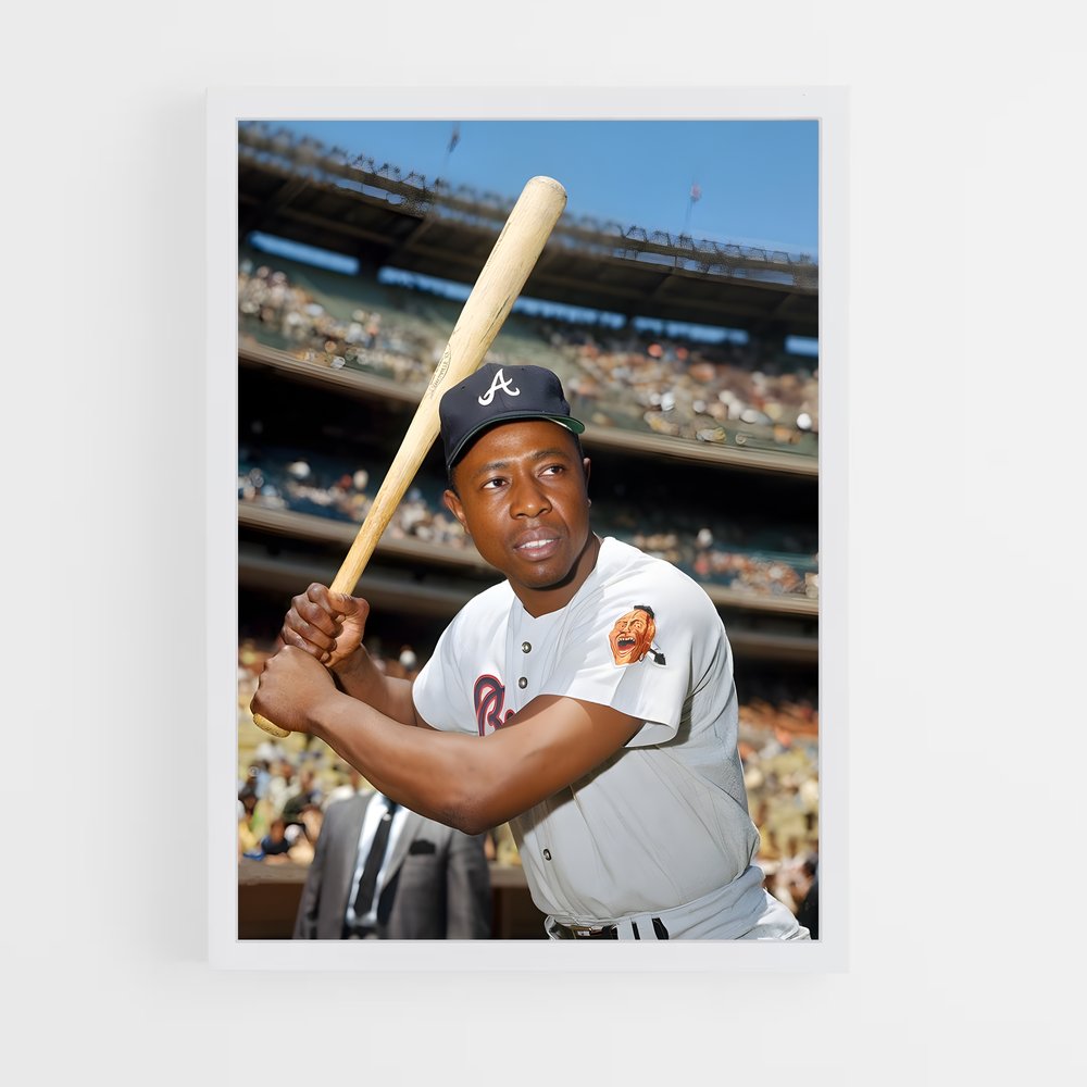 ap-hank aaron-1 cadre Blanc