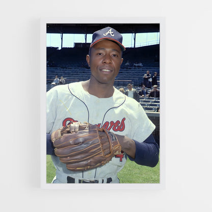 ap-hank aaron-6 cadre Blanc