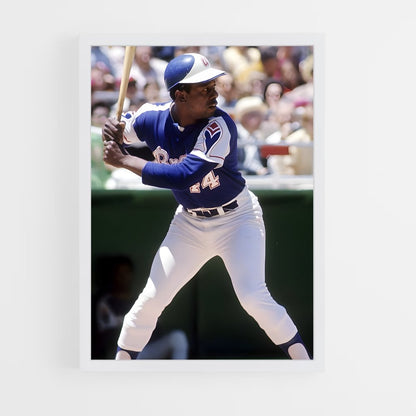ap-hank aaron-8 cadre Blanc