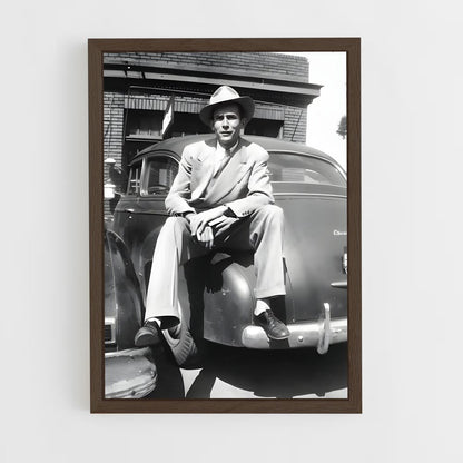 ap-hank williams jr-5 cadre Bois foncé