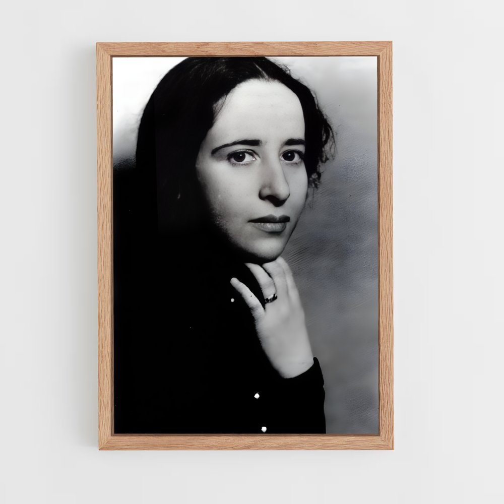 ap-hannah arendt-1 cadre Bois clair