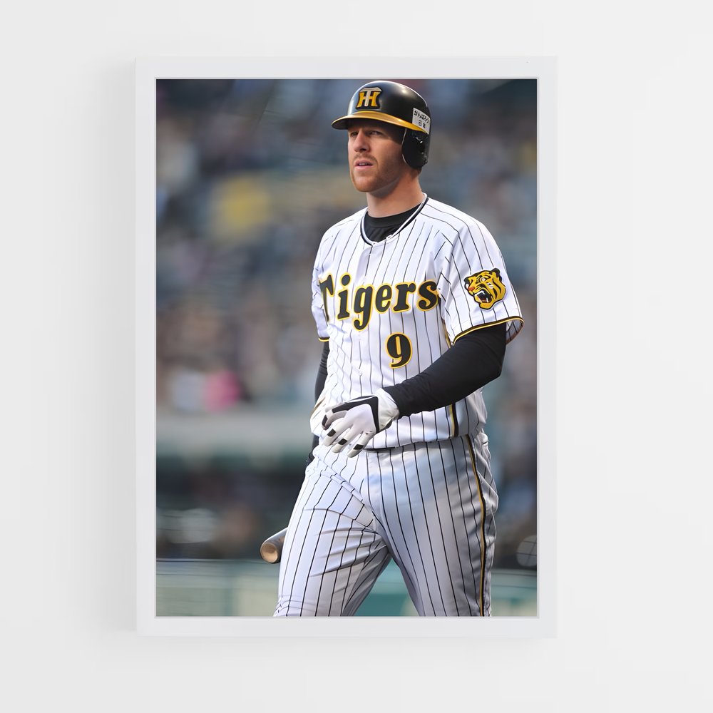 ap-hanshin tigers-1 cadre Blanc