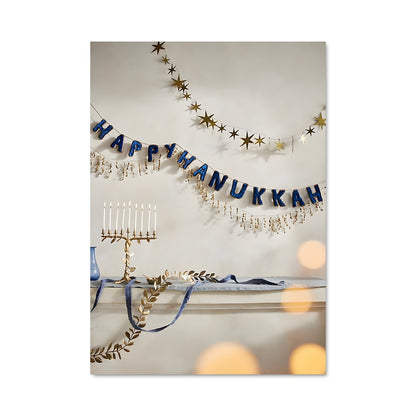 Poster Lumières de Hanukkah