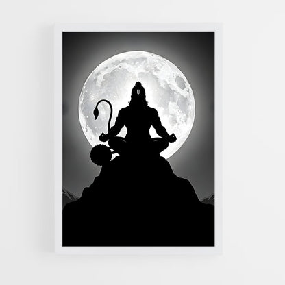 ap-hanuman-10 cadre Blanc