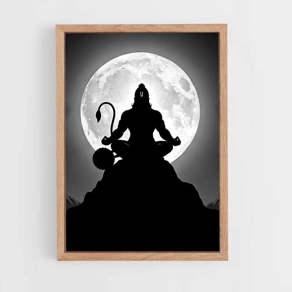 ap-hanuman-10 cadre Bois clair